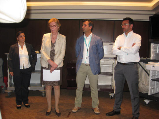 TTS presentó en ASEGO  sus productos de utilidad para el sector hostelero.