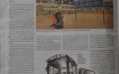 Articulo en ABC  “La limpieza profesional y ecológica” 24/6/2016