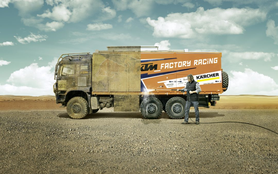 Karcher limpia el Rally Dakar 2017